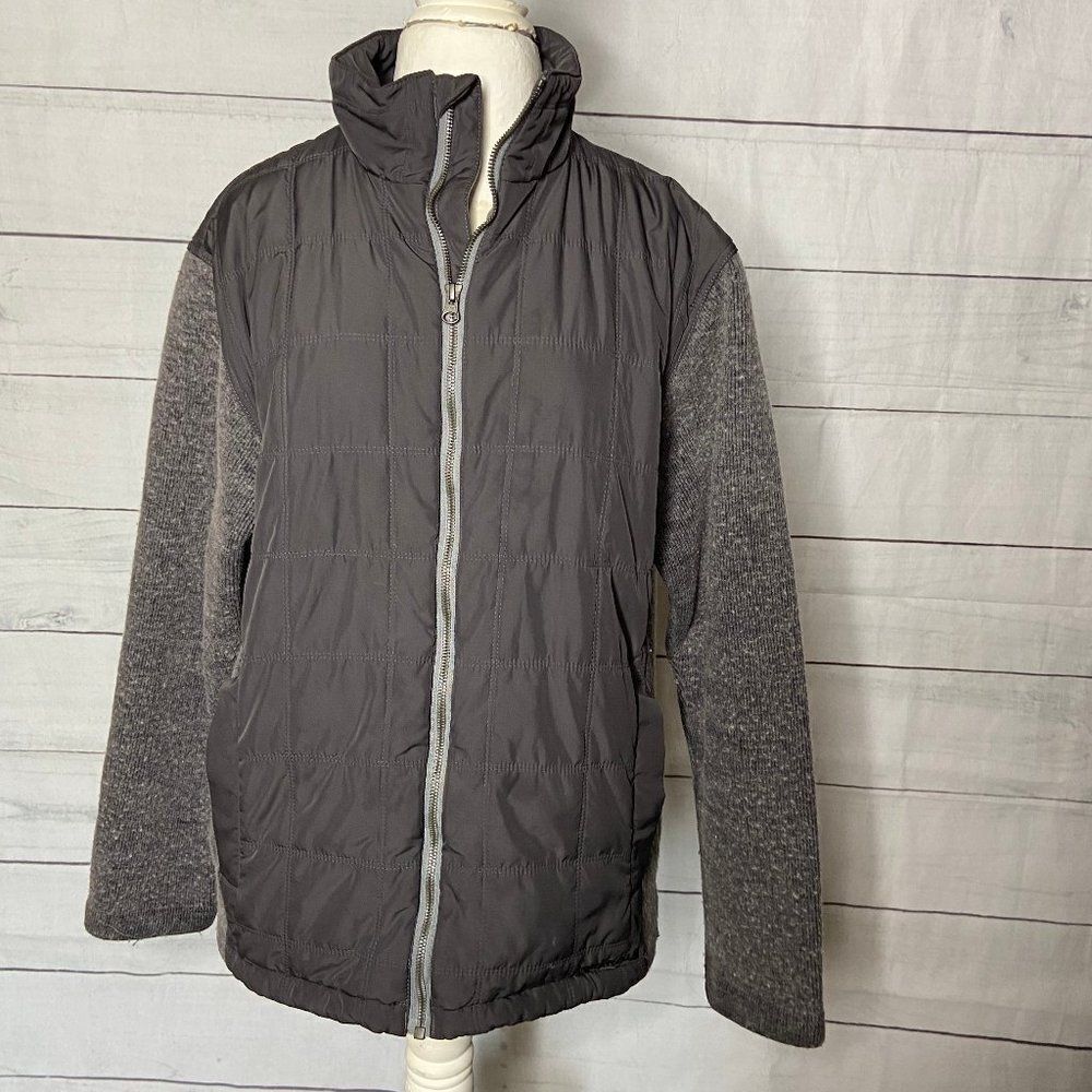 Merrell womens Medium grey zip up jacket coat